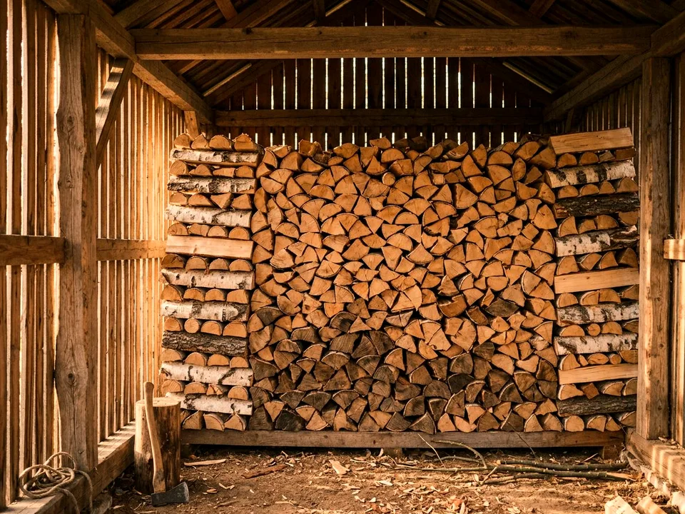 Круговая поленница holzhausen, Фосфоритный, переулок Набережная, 9